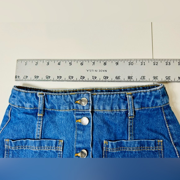 Divided Denim Skirt Back To School Mini Jean Skirt Size 4 / X SMALL NEW! - Picture 11 of 16
